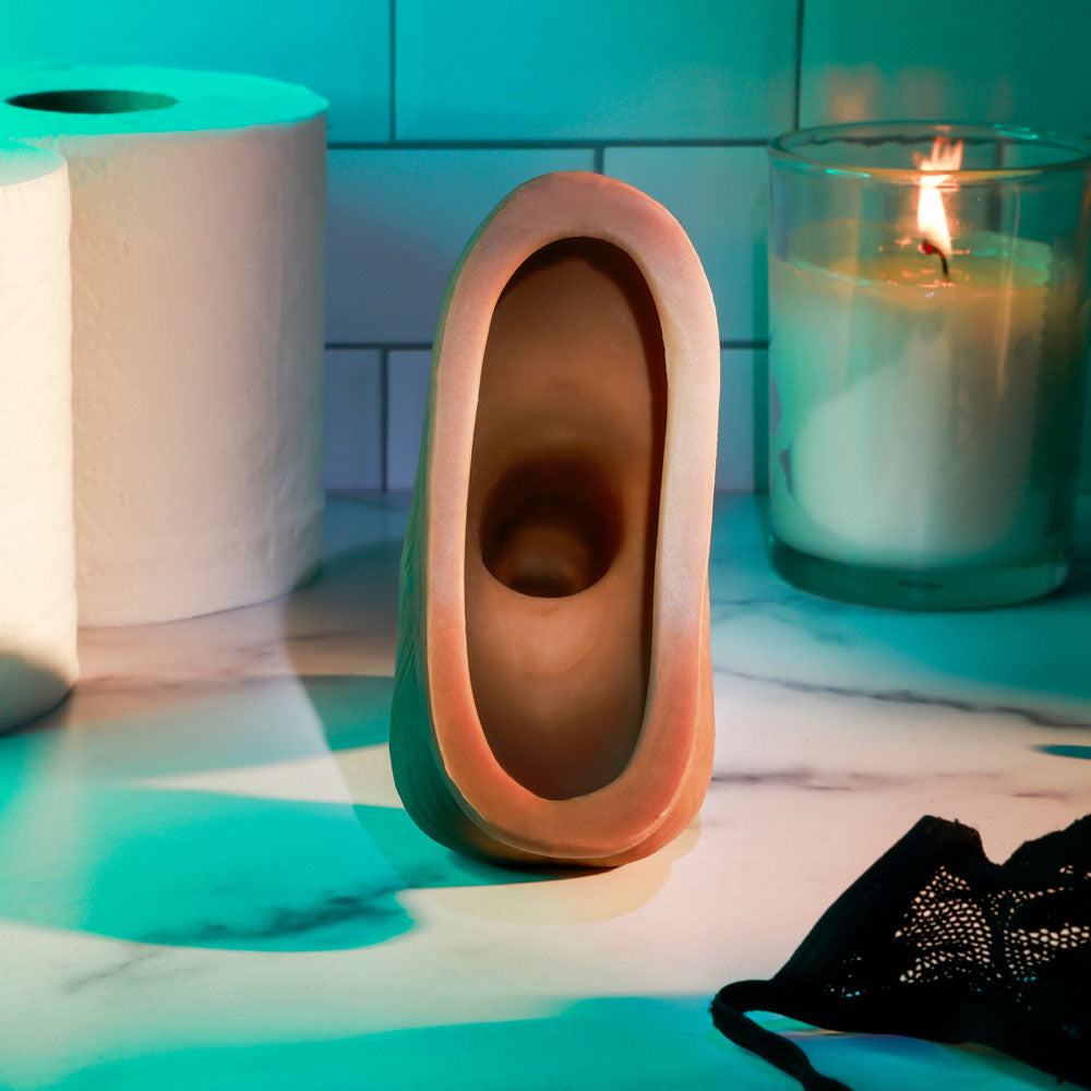 Gender X STAND TO PEE - Dark - Brown Realistic Stand-To-Pee Funnel Gender X