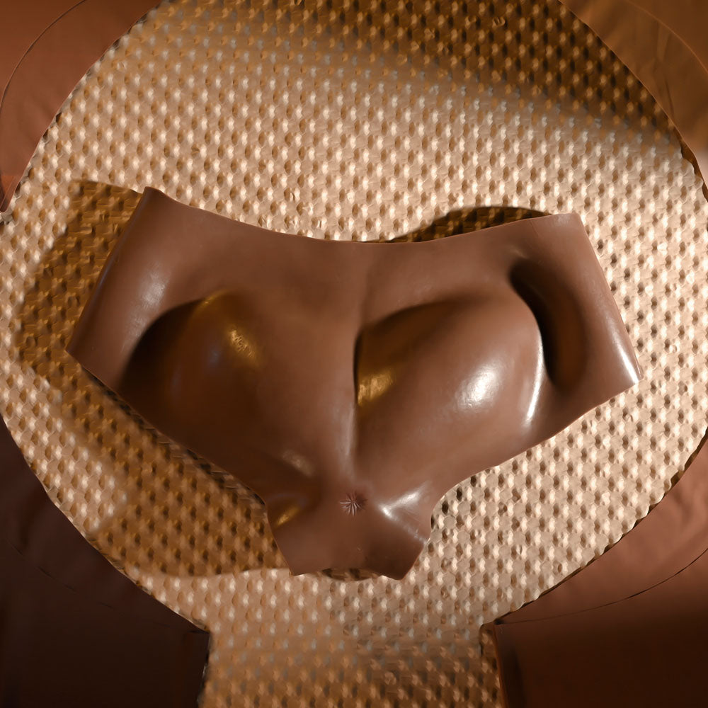 Gender X UNDERGARMENTS - BRIEFS - Dark - Brown Wearable Vagina Briefs Gender X