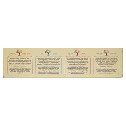 EB Aphrodisiac Bath Fizzers - Scented Bath Bombs - Set of 4 Scents Earthly Body
