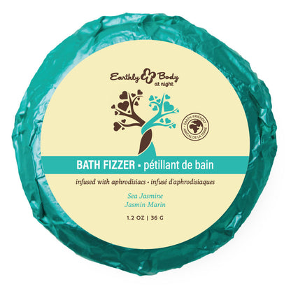 EB Aphrodisiac Bath Fizzers - Scented Bath Bombs - Set of 4 Scents Earthly Body