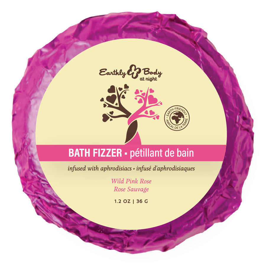 EB Aphrodisiac Bath Fizzers - Scented Bath Bombs - Set of 4 Scents Earthly Body