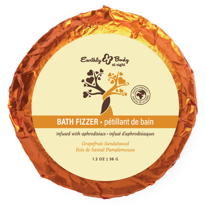 EB Aphrodisiac Bath Fizzers - Scented Bath Bombs - Set of 4 Scents Earthly Body