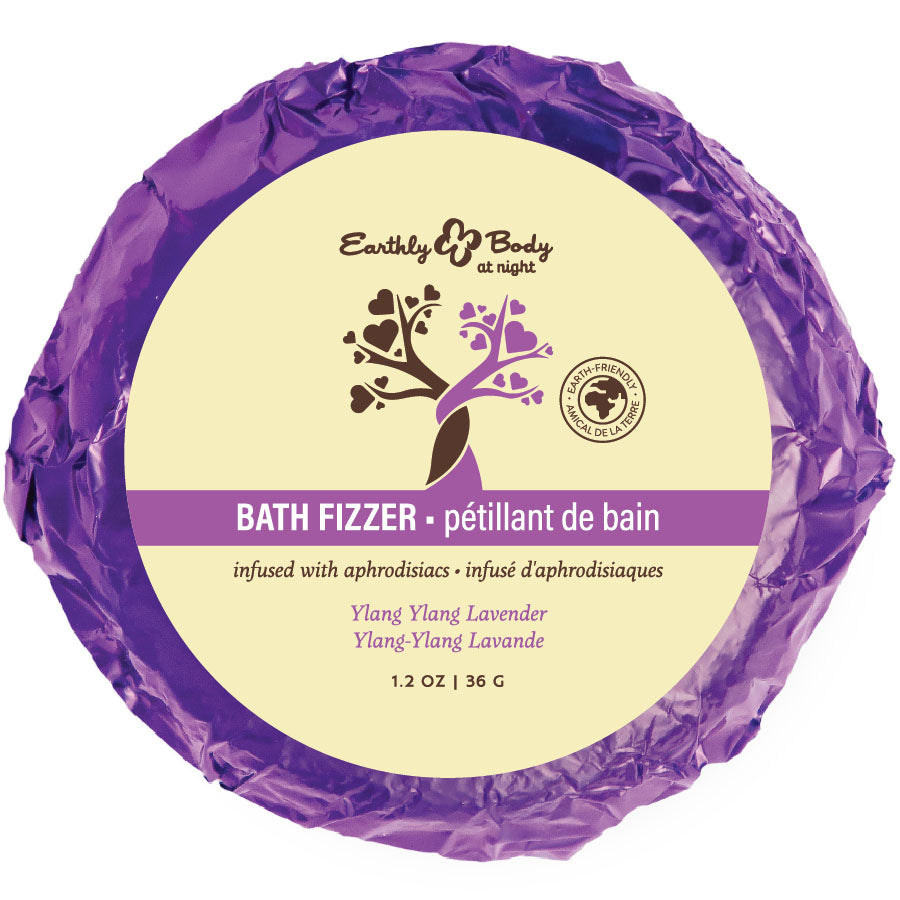 EB Aphrodisiac Bath Fizzers - Scented Bath Bombs - Set of 4 Scents Earthly Body
