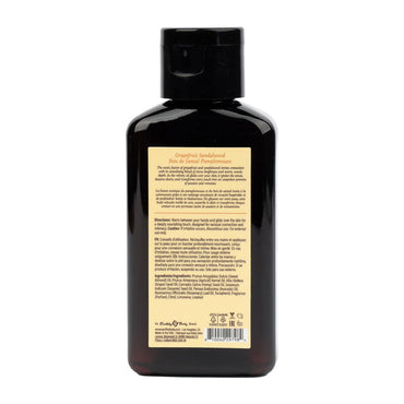 EB Hemp Seed Massage Oil GRAPEFRUIT SANDALWOOD - 60 ml - Grapefruit Sandalwood Scented Massage Oil - 60 ml Bottle Earthly Body