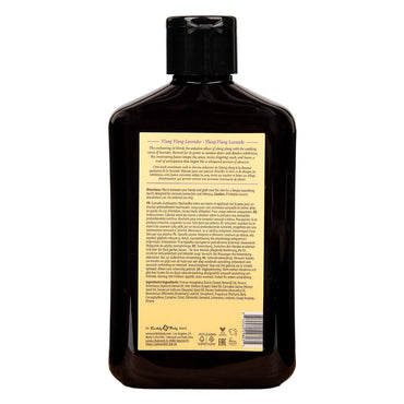 EB Hemp Seed Massage Oil YLANG YLANG LAVENDER - 250 ml - Ylang Ylang & Sandalwood Scented Massage Oil - 250 ml Bottle Earthly Body
