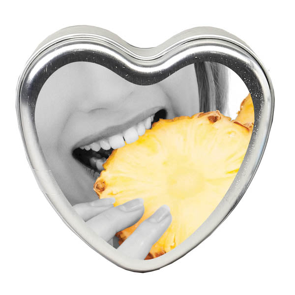 Edible Massage Candle - Tropical Pineapple Flavoured - 113 g Earthly Body