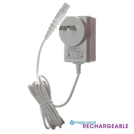 Magic Wand Rechargeable - Power Charger - Replacement Power Charger Cord for Magic Wand Rechargeable White - Club X