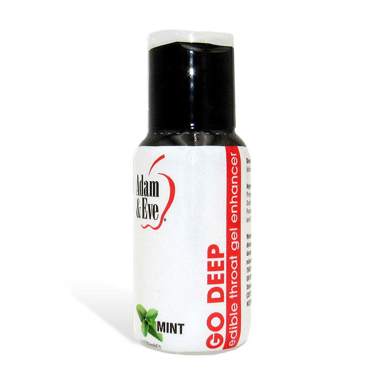 Adam & Eve GO DEEP Throat Gel - Mint Flavoured Oral Sex Gel - 30 ml Adam & Eve