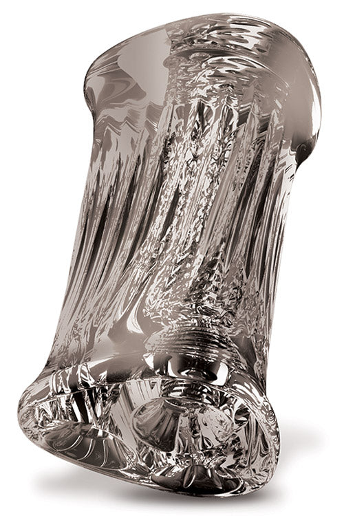 Adam & Eve Adam's 3-Way Stroker - Clear Triple Hole Stroker Adam & Eve