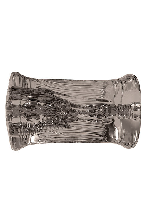 Adam & Eve Adam's 3-Way Stroker - Clear Triple Hole Stroker Adam & Eve