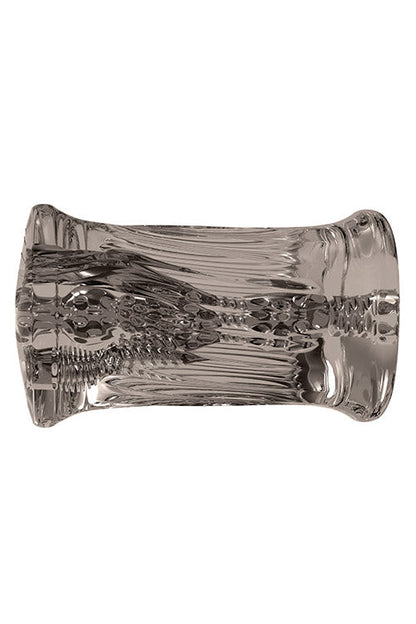 Adam & Eve Adam's 3-Way Stroker - Clear Triple Hole Stroker Adam & Eve