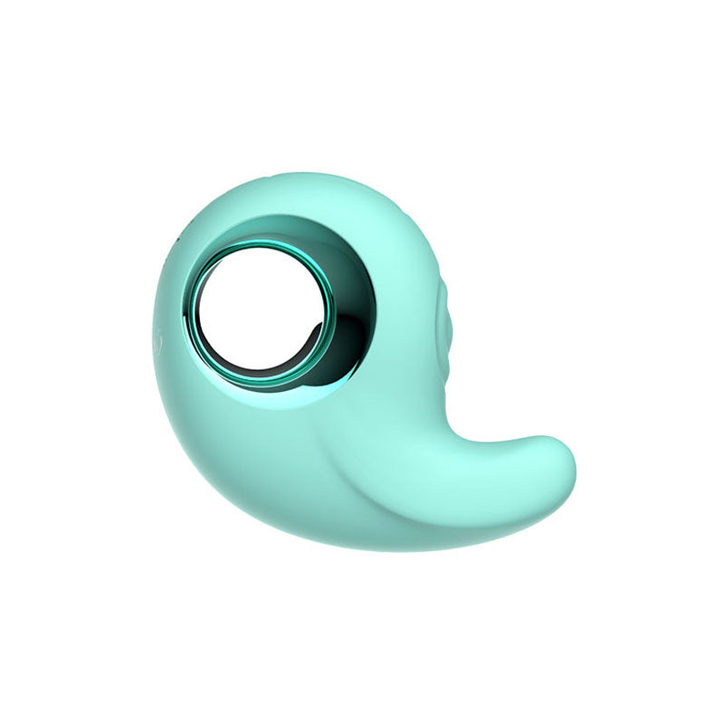Adam & Eve CURVY CUTIE PLEASURE COMBO - Teal USB Rechargeable Tapping Stimulator Adam & Eve