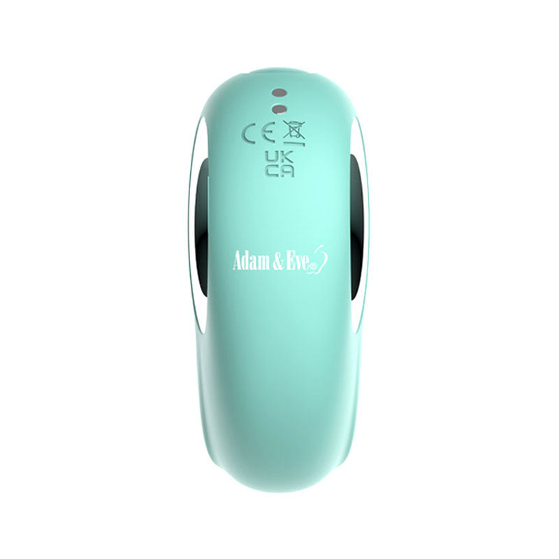 Adam & Eve CURVY CUTIE PLEASURE COMBO - Teal USB Rechargeable Tapping Stimulator Adam & Eve
