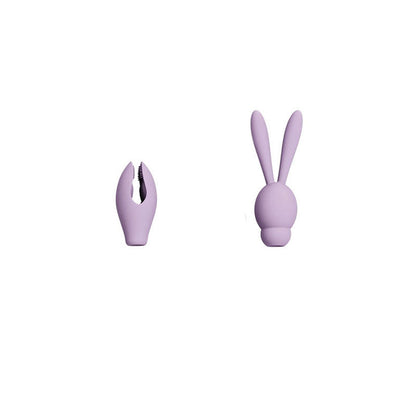 Adam & Eve SWEET DREAMS MASSAGER KIT - Lavender USB Rechargeable Point Stimulator with 8 Interchangeable Tips Adam & Eve