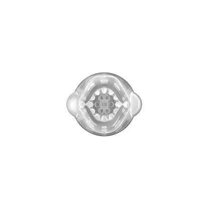 Adam & Eve Adam's Gawk Gawk 3.0 - Clear USB Rechargeable Thrusting, Rotating & Vibrating Masturbator Adam & Eve