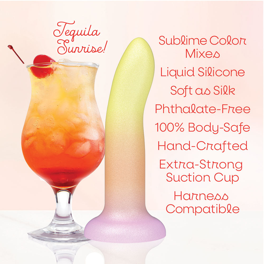 Mixers Tequila Sunrise - Orange/Yellow 20.3 cm Dildo Icon Brands