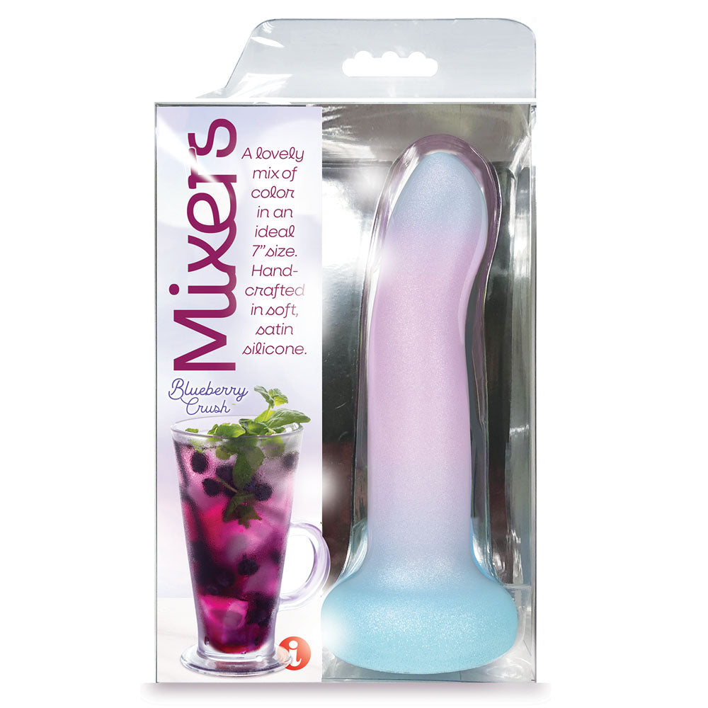 Mixers Blueberry Crush - Blue/Pink 20.3 cm Dildo Icon Brands