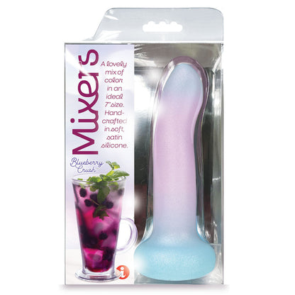 Mixers Blueberry Crush - Blue/Pink 20.3 cm Dildo Icon Brands
