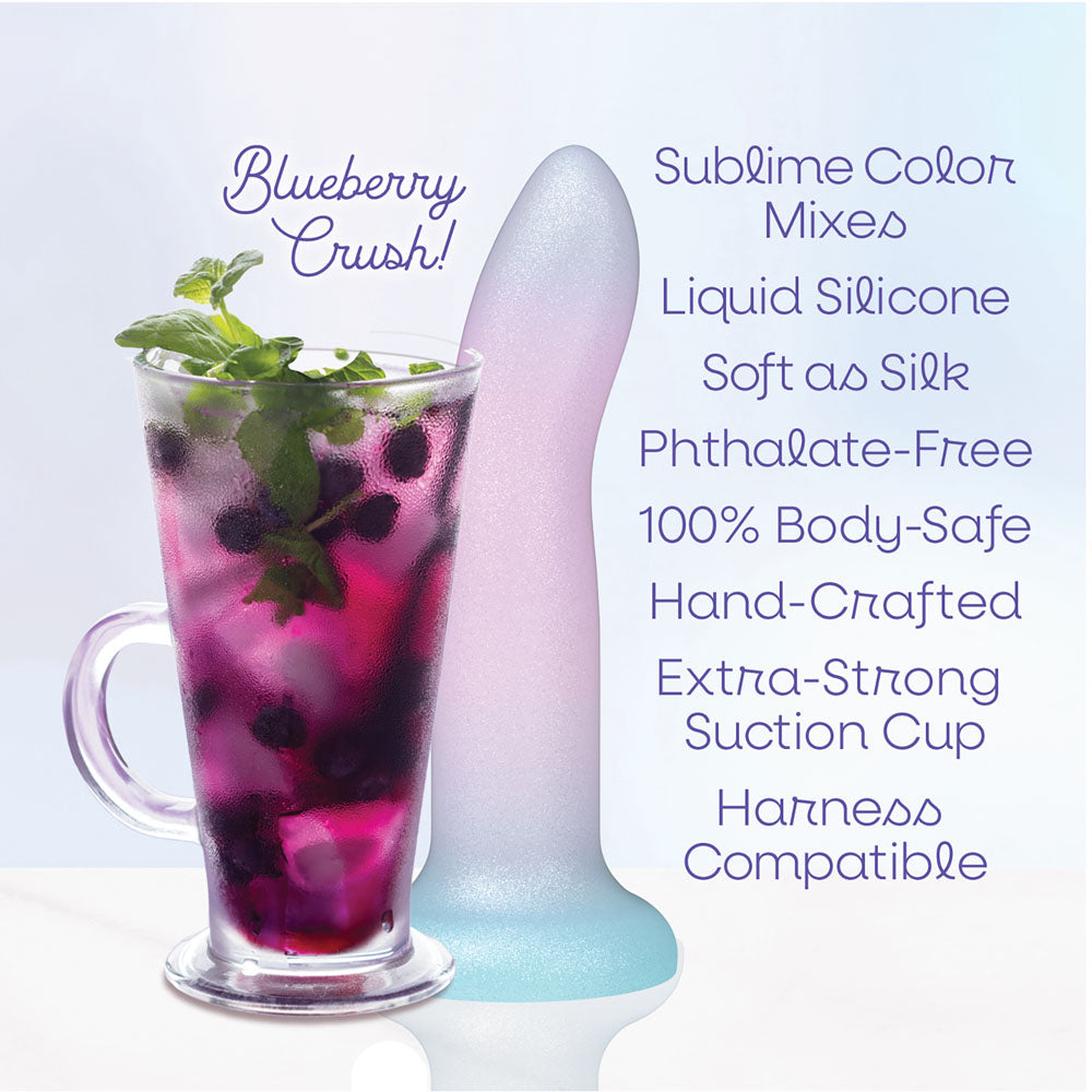 Mixers Blueberry Crush - Blue/Pink 20.3 cm Dildo Icon Brands