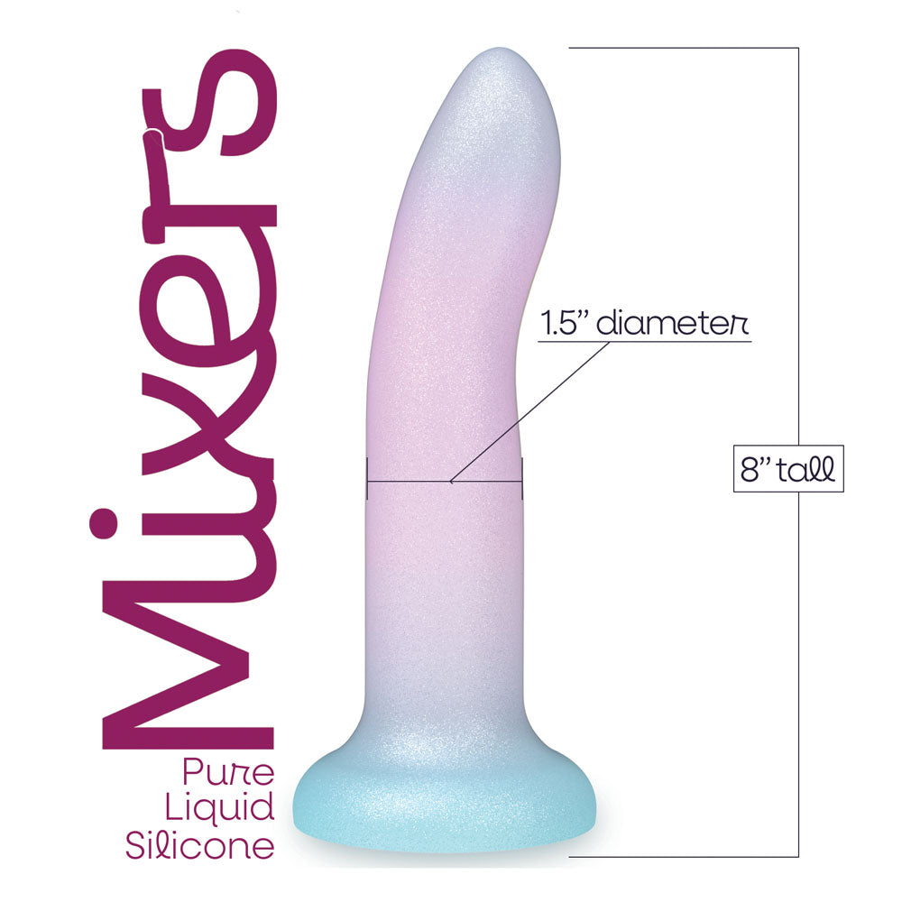 Mixers Blueberry Crush - Blue/Pink 20.3 cm Dildo Icon Brands