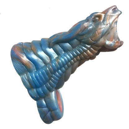 Alien Nation - Gila - Blue/Gold 14 cm Penis Sheath Icon Brands