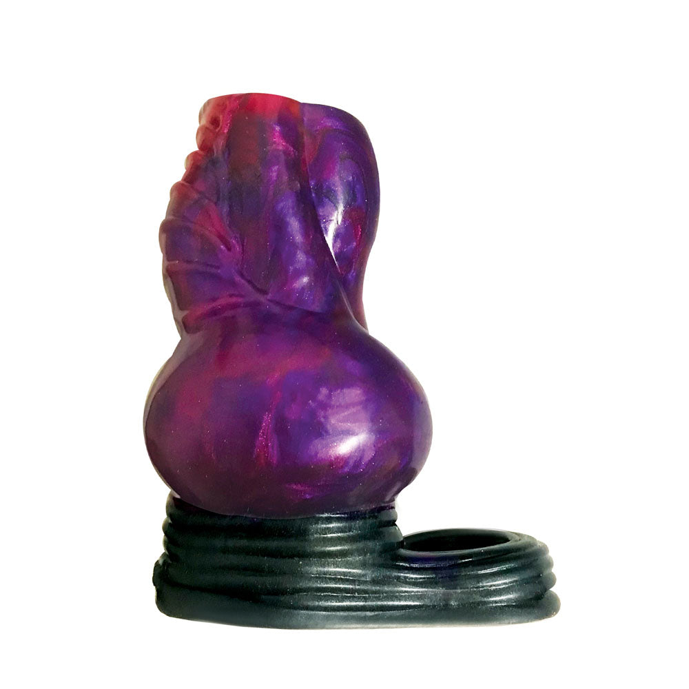 Alien Nation - Borg - Purple/Black 11.5 cm Penis Sheath Icon Brands