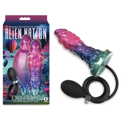 Alien Nation - Expandor - Coloured Inflatable Fantasy Dildo Icon Brands