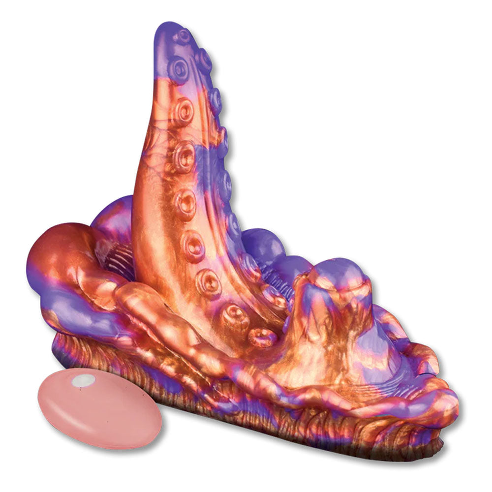 Alien Nation - Copperhead - Coloured USB Rechargeable Vibrating Fantasy Grinder Pad with Remote Icon Brands