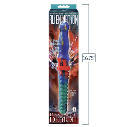 Alien Nation - Double Demon - Coloured 35 cm Fantasy Double Dildo Icon Brands