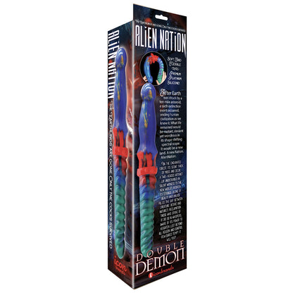 Alien Nation - Double Demon - Coloured 35 cm Fantasy Double Dildo Icon Brands