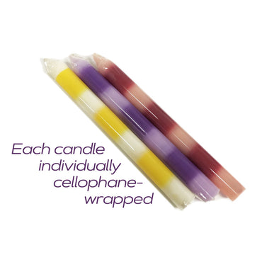 The 9's Make Me Melt Drip Candle 3-Pk - Pastellines - Pastel Coloured Drip Candles - 3 Pack Icon Brands