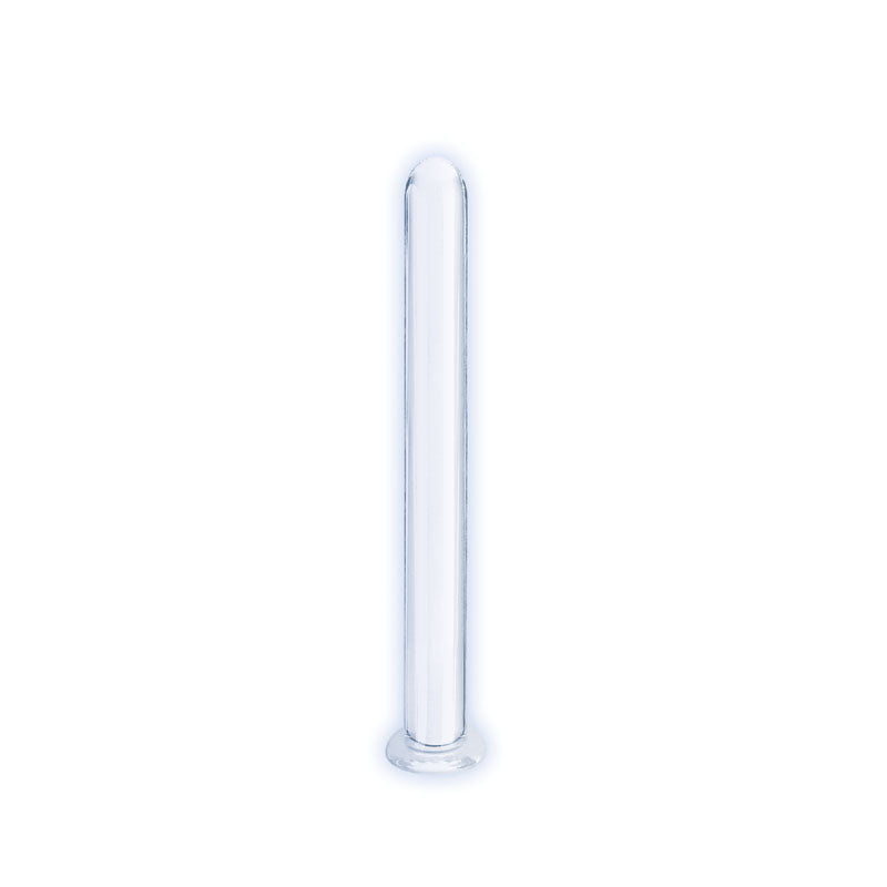 The 9's First Glass Thins, Cylindrical - Clear Glass 17.8 cm Dildo Icon Brands