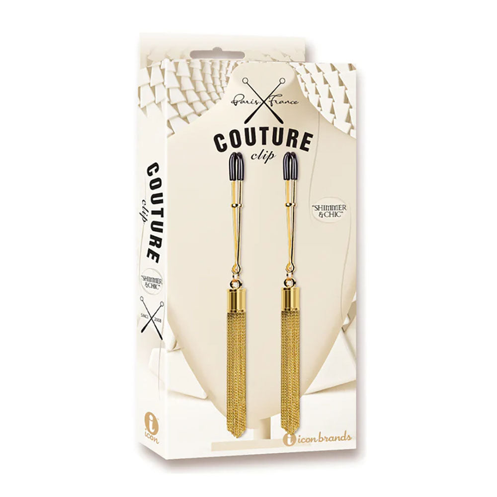 Couture Clip - Shimmer & Chic Nipple Clips - Club X