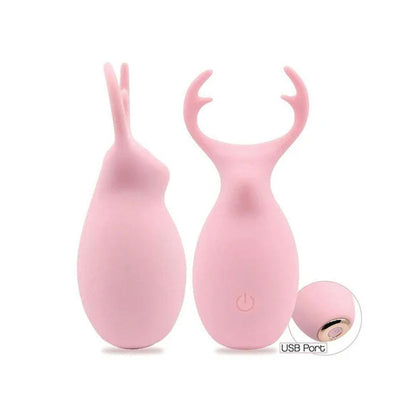 Buzzy Buddy, Hello My Deer - Pink - Pink USB Rechargeable Stimulator Icon Brands