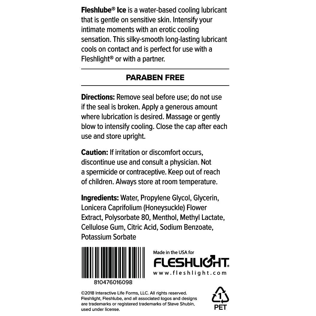 Fleshlube Ice 4 oz  - Club X