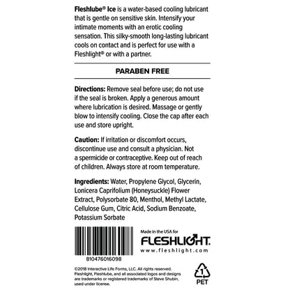 Fleshlube Ice 8 oz  - Club X