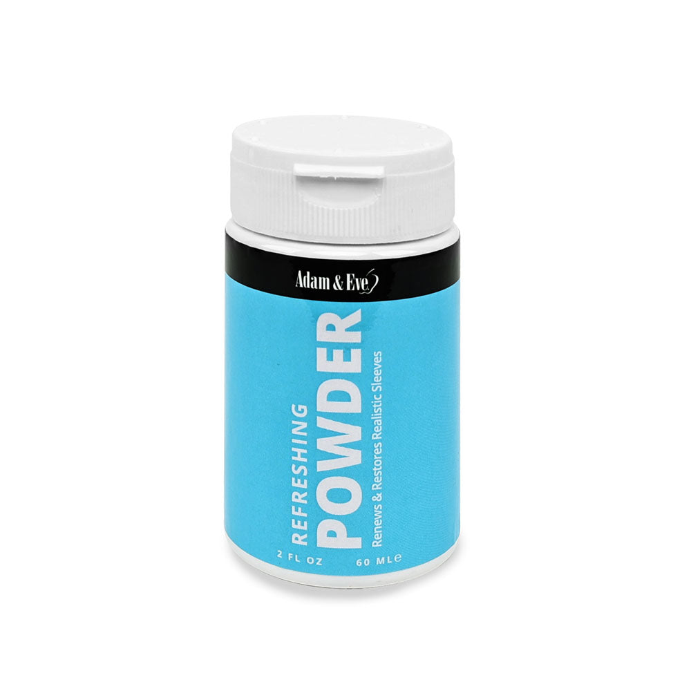 Adam & Eve REFRESHING POWDER - 60 ml - Refreshing Powder for Realistic Toys - 60 ml Adam & Eve