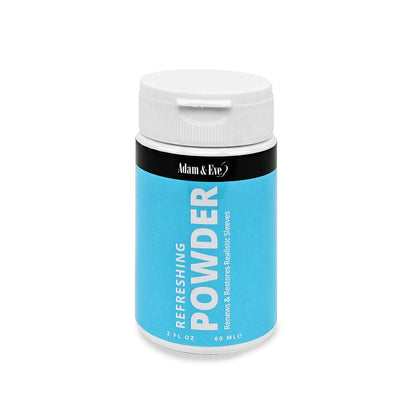 Adam & Eve REFRESHING POWDER - 60 ml - Refreshing Powder for Realistic Toys - 60 ml Adam & Eve