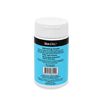 Adam & Eve REFRESHING POWDER - 60 ml - Refreshing Powder for Realistic Toys - 60 ml Adam & Eve