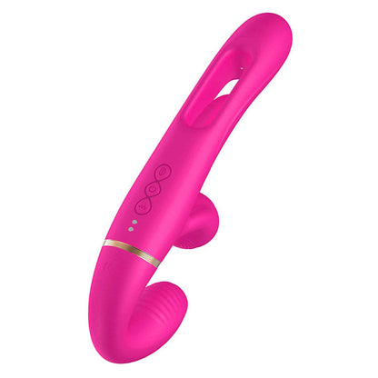 Adam & Eve ORGAZ-OHH-MATIC - Pink 23.5 cm USB Rechargeable Strapless Strap-On with Remote Adam & Eve