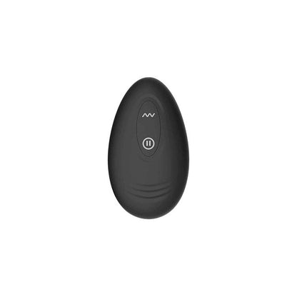 Adam & Eve OMEGA Vibrating Plug - Black 10 cm USB Rechargeable Vibrating Butt Plug with Remote Adam & Eve