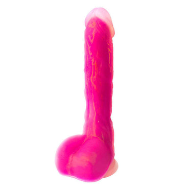 Adam & Eve THE SQUIGGLER - Pink 22.8 cm USB Rechargeable Thrusting Vibrating & Gyrating Dildo with Wireless Remote Adam & Eve