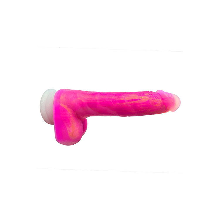 Adam & Eve THE SQUIGGLER - Pink 22.8 cm USB Rechargeable Thrusting Vibrating & Gyrating Dildo with Wireless Remote Adam & Eve