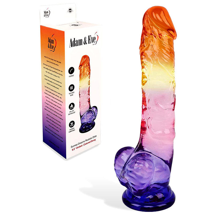 Adam & Eve SUNRISE DREAMS - Coloured 24 cm Dong Adam & Eve