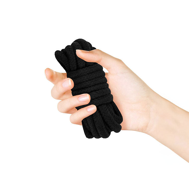 Adam & Eve BONDAGE ROPE - 3 metre (10 feet) - Black Bondage Rope - 3 metre Length Adam & Eve