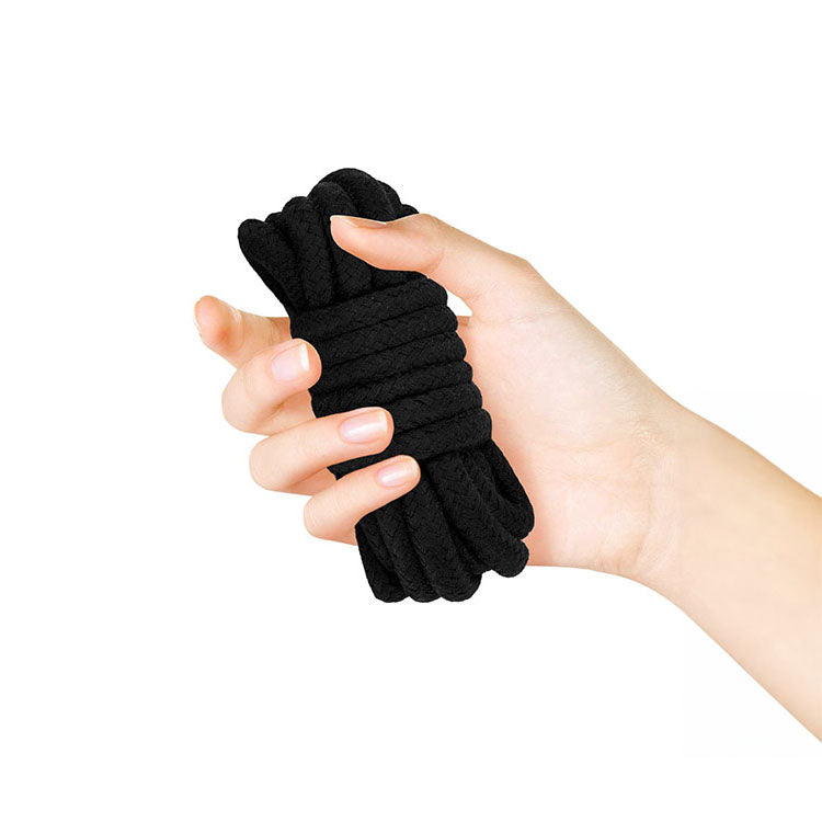 Adam & Eve BONDAGE ROPE - 4.5 metre (15 feet) - Black Bondage Rope - 4.5 metre Length Adam & Eve