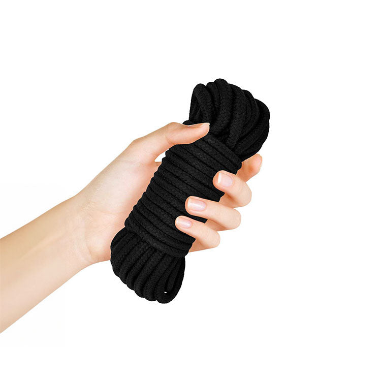 Adam & Eve BONDAGE ROPE - 9 metre (30 feet) - Black Bondage Rope - 9 metre Length Adam & Eve