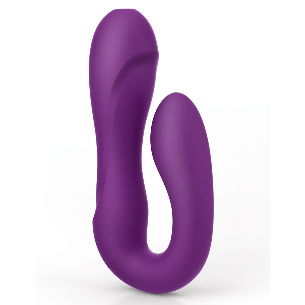JimmyJane Reflexx Rabbit 1 - Purple USB Rechargeable Dual Vibrator JimmyJane