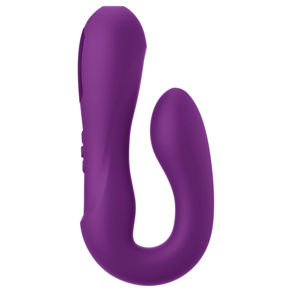 JimmyJane Reflexx Rabbit 1 - Purple USB Rechargeable Dual Vibrator JimmyJane