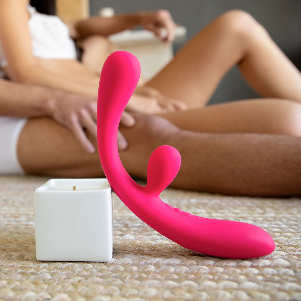 JimmyJane Reflexx Rabbit 3 - Pink 23 cm USB Rechargeable Vibrator JimmyJane